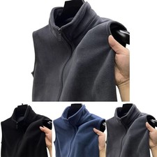 Gilet polaire double face pour