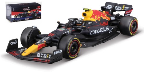 Burago red bull rb18 11 - red,