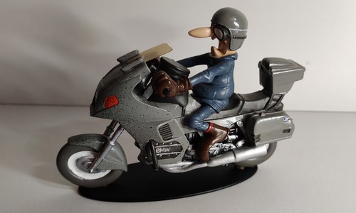 Figurine moto résine - moto,