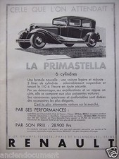 PUBLICITÉ DE PRESSE 1932