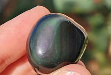 Pierre roulée en Obsidienne