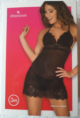 Nuisette noire avec - , string