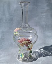 Bouteille en verre transparent