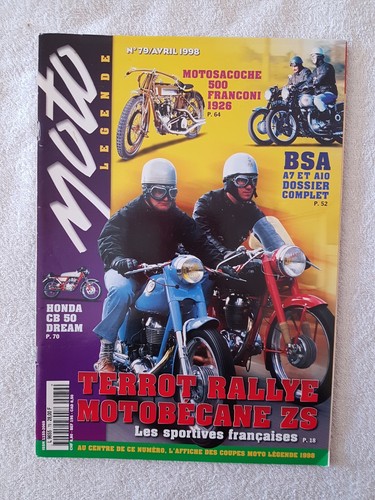 Moto legende 4 1998 - moto, 4/1998