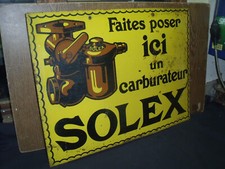 RARE TOLE D EPOQUE CARBURATEUR SOLEX - traction C4 rosalie  201 202 402 nn kz