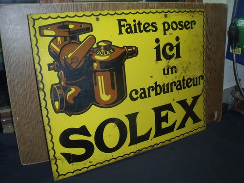 Rare tole epoque carburateur - rare,