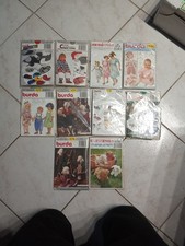 Lot de10  patrons BURDA
