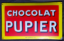Chocolat PUPIER Plaque