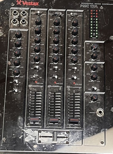 Vestax pmc 17a mixer - pmc-17a,
