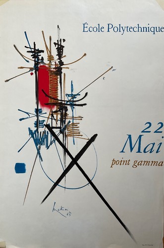 Georges mathieu affiche litho - georges,