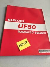 Suzuki scooter UF50 Estilete UF 50 revue technique manuel atelier en italien