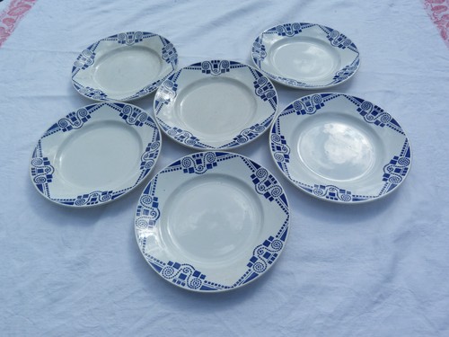 Assiettes plates moulin des - assiettes,