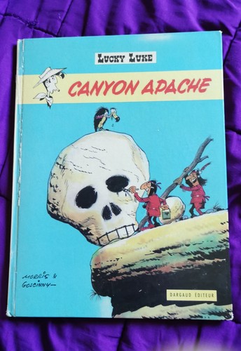 Lucky luke canyon - bd, apache