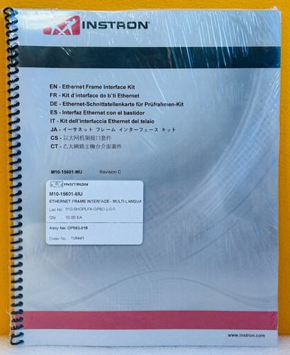 Instron m10 15601 ethernet - instron, m10-15601-mu