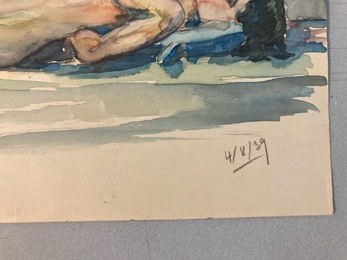 Beau dessin femme nue - femme, art