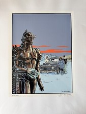 VALERIAN AGENT SPATIO TEMPOREL RARE SERIGRAPHIE JEAN-CLAUDE  MEZIERES 158/199