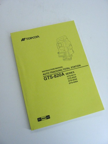 Topcon instructions manuel - instructions,