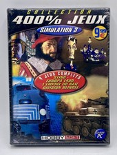 400% Jeux de simulation complets : Tank, Train, Cambriolage Hobby Soft CD-Rom PC