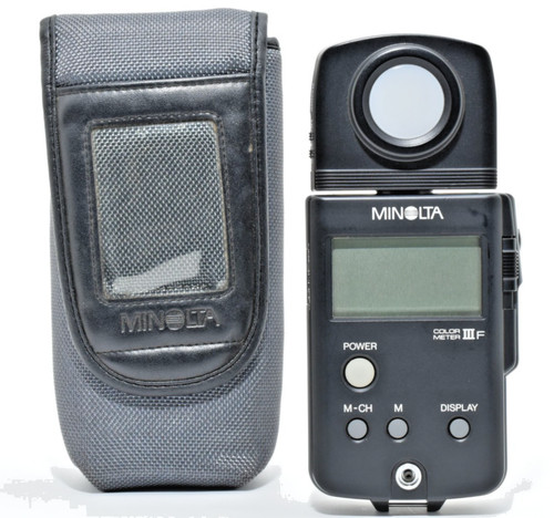 Minolta color meter iiif - minolta,