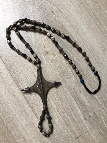 Ancien collier croix - croix, de