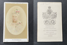 Reutlinger, Paris, Mlle Latour, actrice en costume de Marie-Antoinette, circa 18