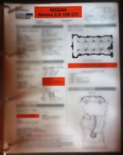 Almera 2.0i 16S GTi - fiche technique Nissan