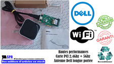 Carte WiFi Dell 08VP82 AC1200 – Dual-Band + Antenne Longue portée Dell neuve