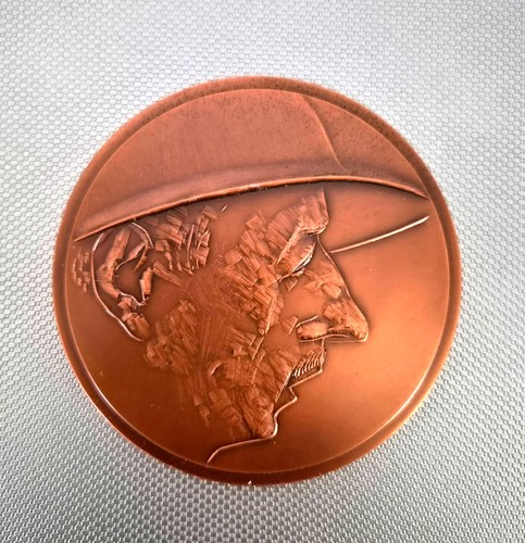Médaille cuivre charles de - cuivre,,