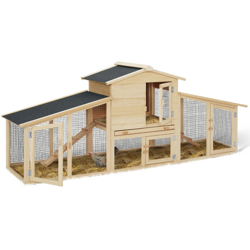 Poulailler clapier bois - poulailler, en
