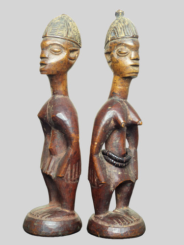 Paire jumeaux ibeji yoruba - paire,
