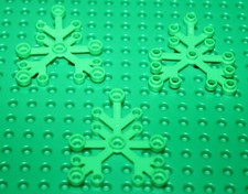 3 x Lego Bright Green Plant