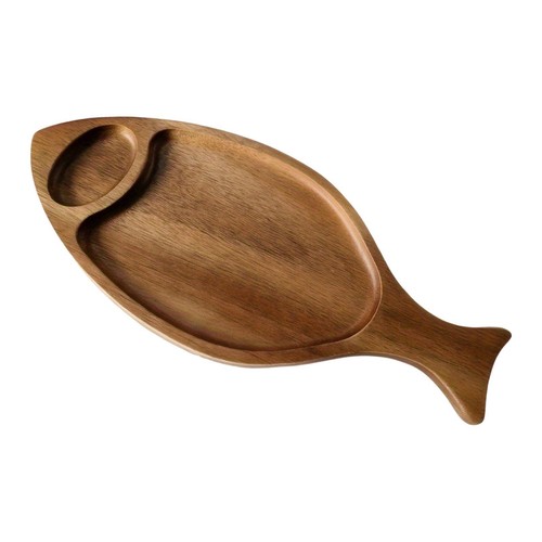 Plateau bois assiette - plateau,