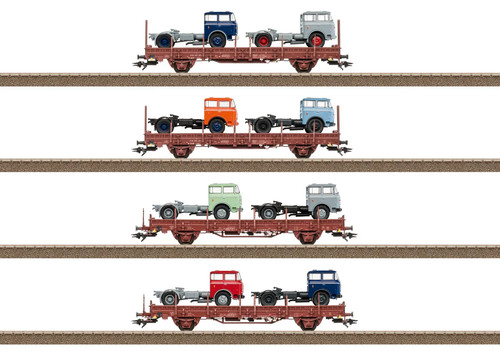 Trix wagons ridelles - trix,