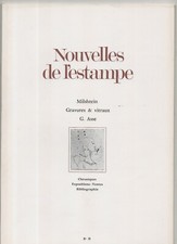 Nouvelles de l'Estampe n°39 1978   Milshtein, Geneviève Asse, vitraux Troyes