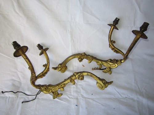 Applique bronze garniture - en,