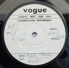 Trés Rare TEST PRESSING -