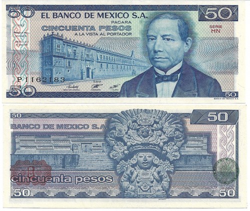 Mexique pesos 1981 - pesos,