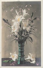 CP SIGNEE VIÉ BONNE FETE VASE