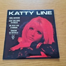 RARE vinyle, 7", 45 RPM /Katty Line – Igor, Natacha (1969)