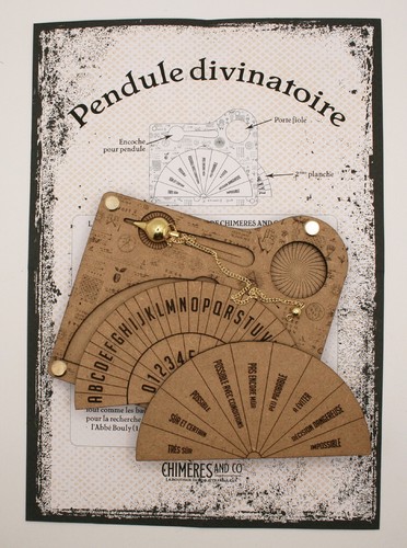 Pendule divinatoire objet - pendule,