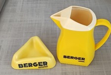 1 pichet + 1 cendrier Berger anisette. Ricard