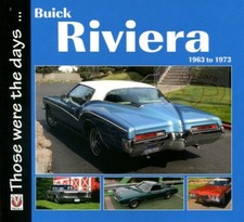 Livre Mort Riviera Buick 1963-1973 1964 1965 1972 1971 1966 1967 1968 1969 1970