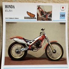Honda RTL 250 S 1985 trial