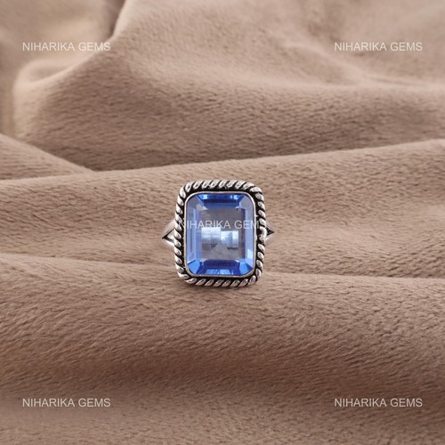 Bague solitaire neuve - bague,