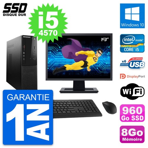 Lenovo s500 sff ecran - ecran, 19"