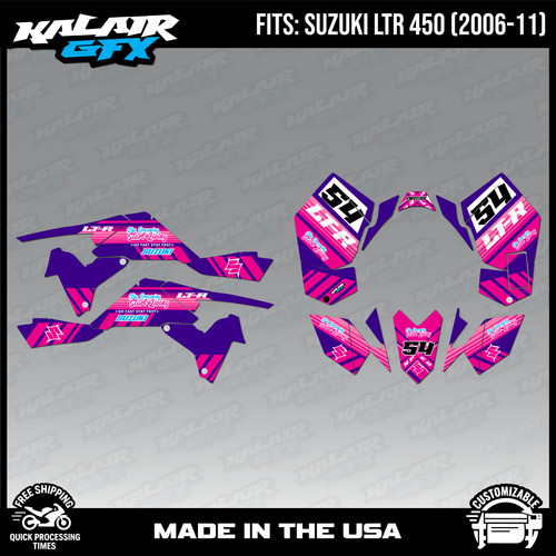 Graphics kit for - graphics, suzuki