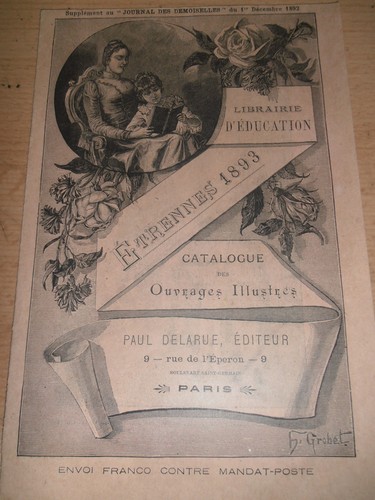Catalogue étrennes 1893 - catalogue,