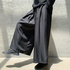 Hommes Plissé Pantalon Jambe