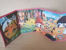 SCHTROUMPFRAMA Panorama Jesco 78/29 cm / PEYO, Trans Rama  Schtroumpf Vers 1985