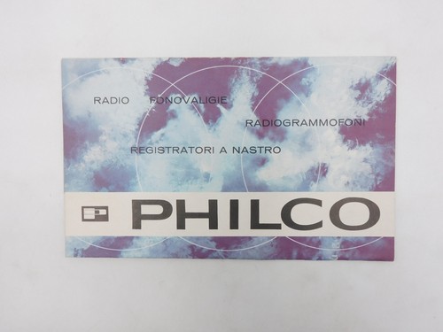 Philco dépliant publicitaire - dépliant,